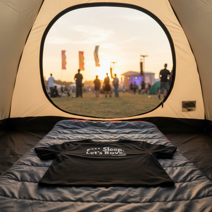 Crop Top - F*** Sleep. Let’s Rave. - Backprint