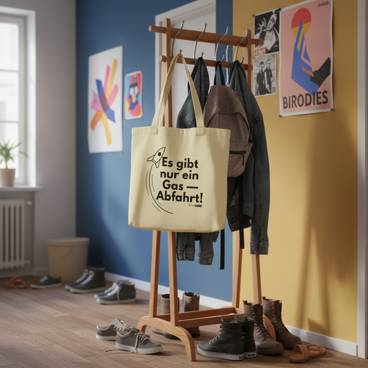 Jutebeutel - Abfahrt - natur