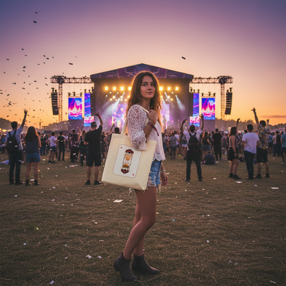 Jutebeutel - Time flies